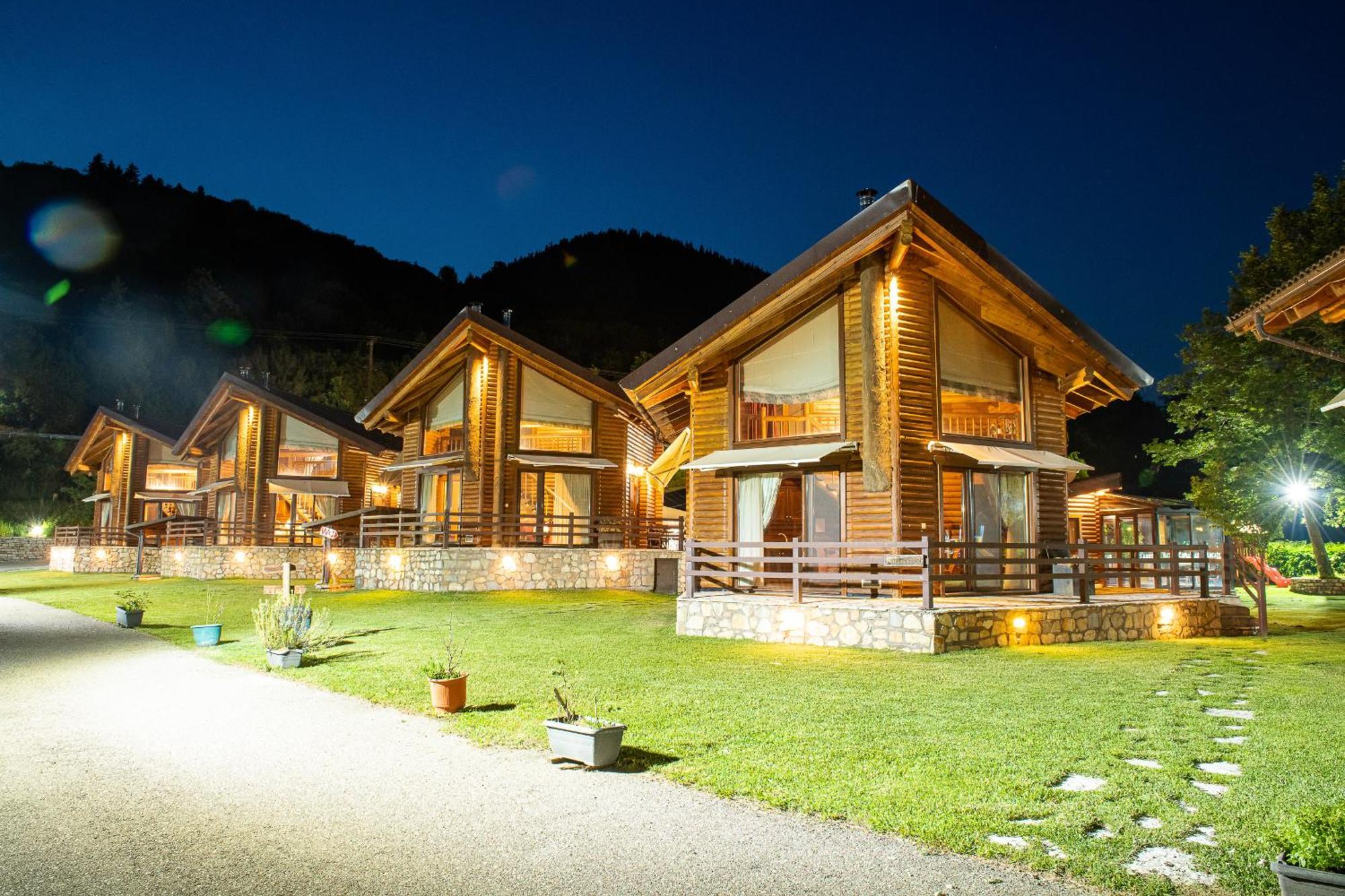 Mega Chorio Natura Chalets מראה חיצוני תמונה