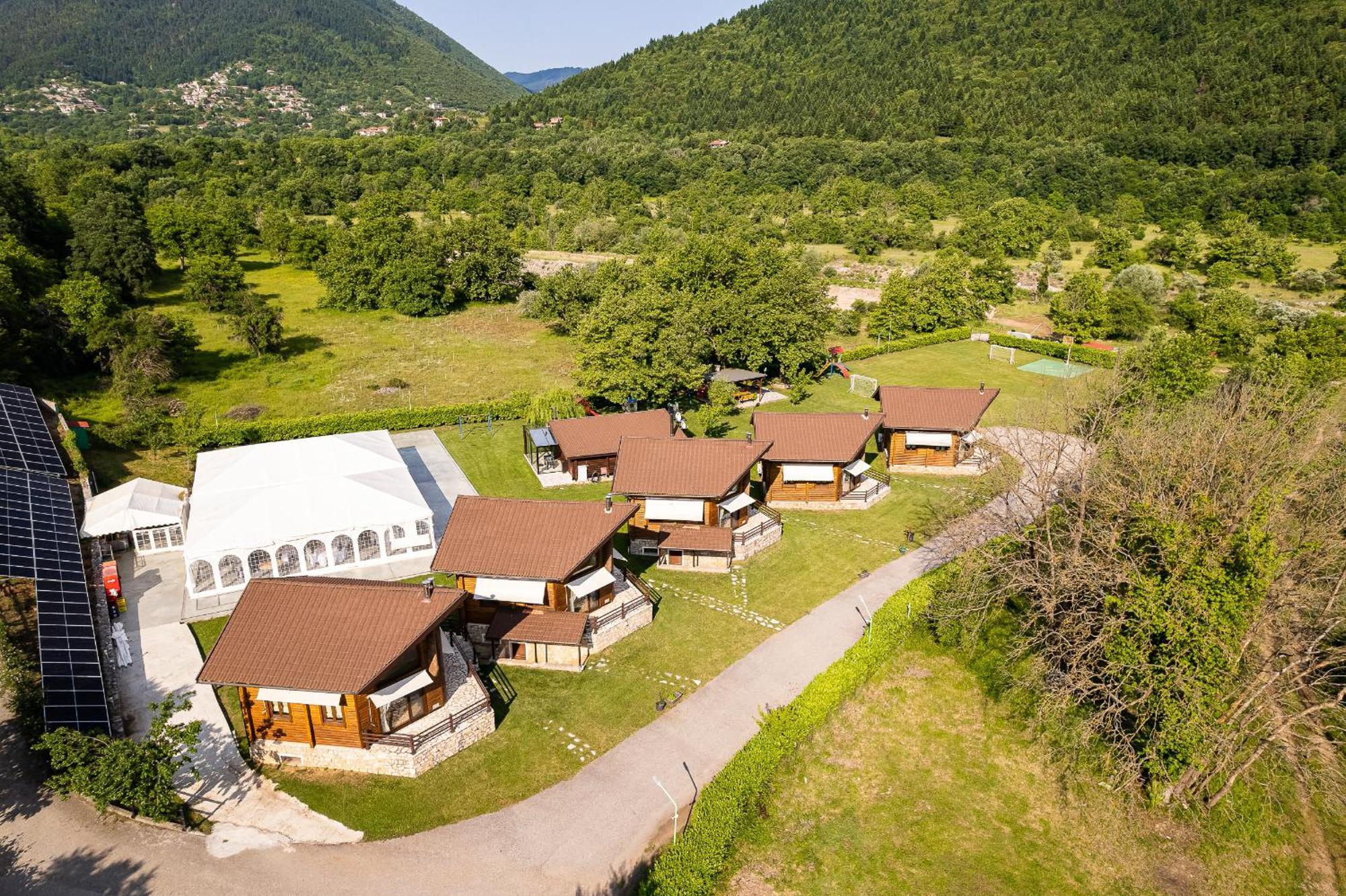 Mega Chorio Natura Chalets מראה חיצוני תמונה
