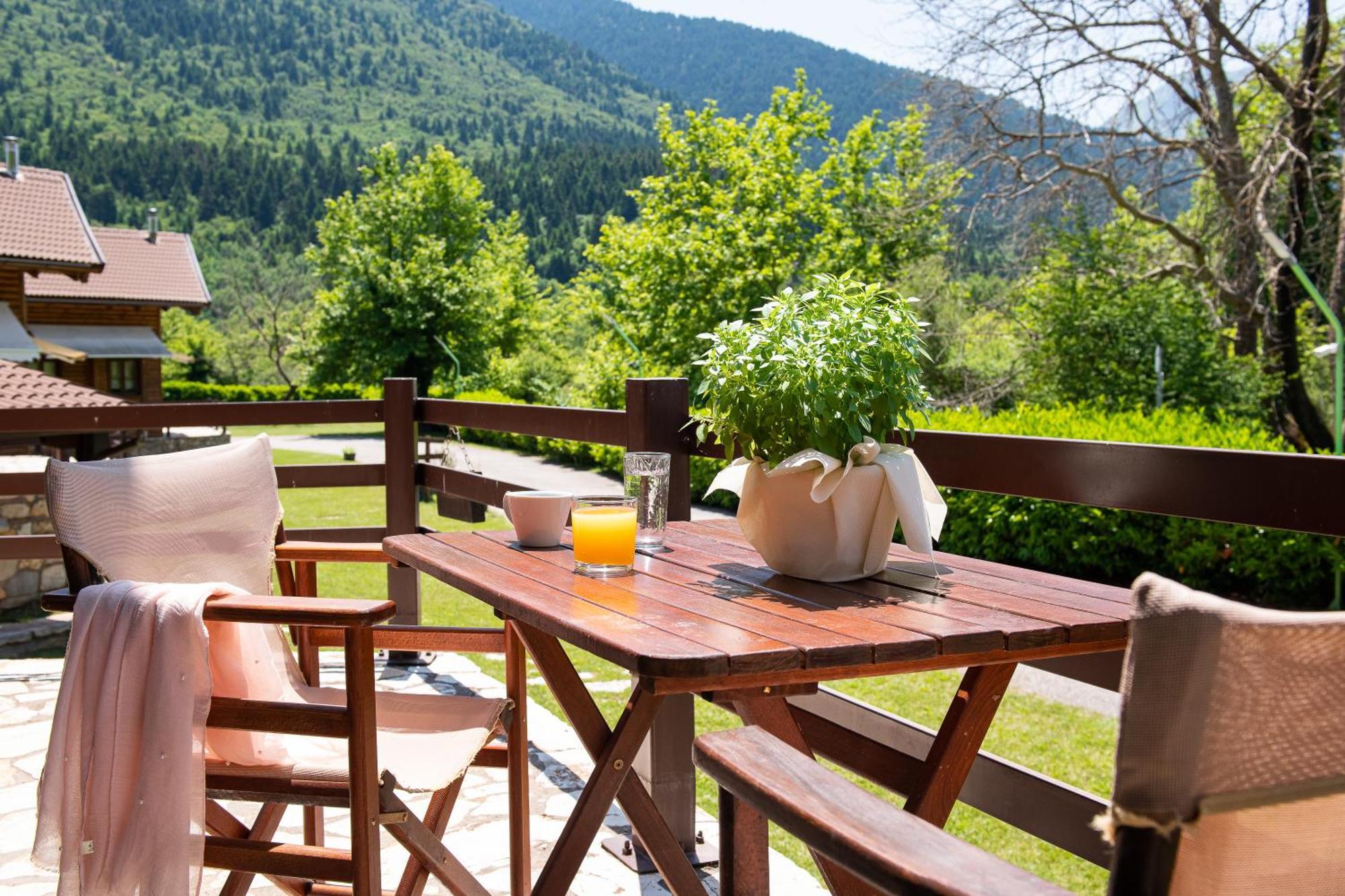 Mega Chorio Natura Chalets מראה חיצוני תמונה
