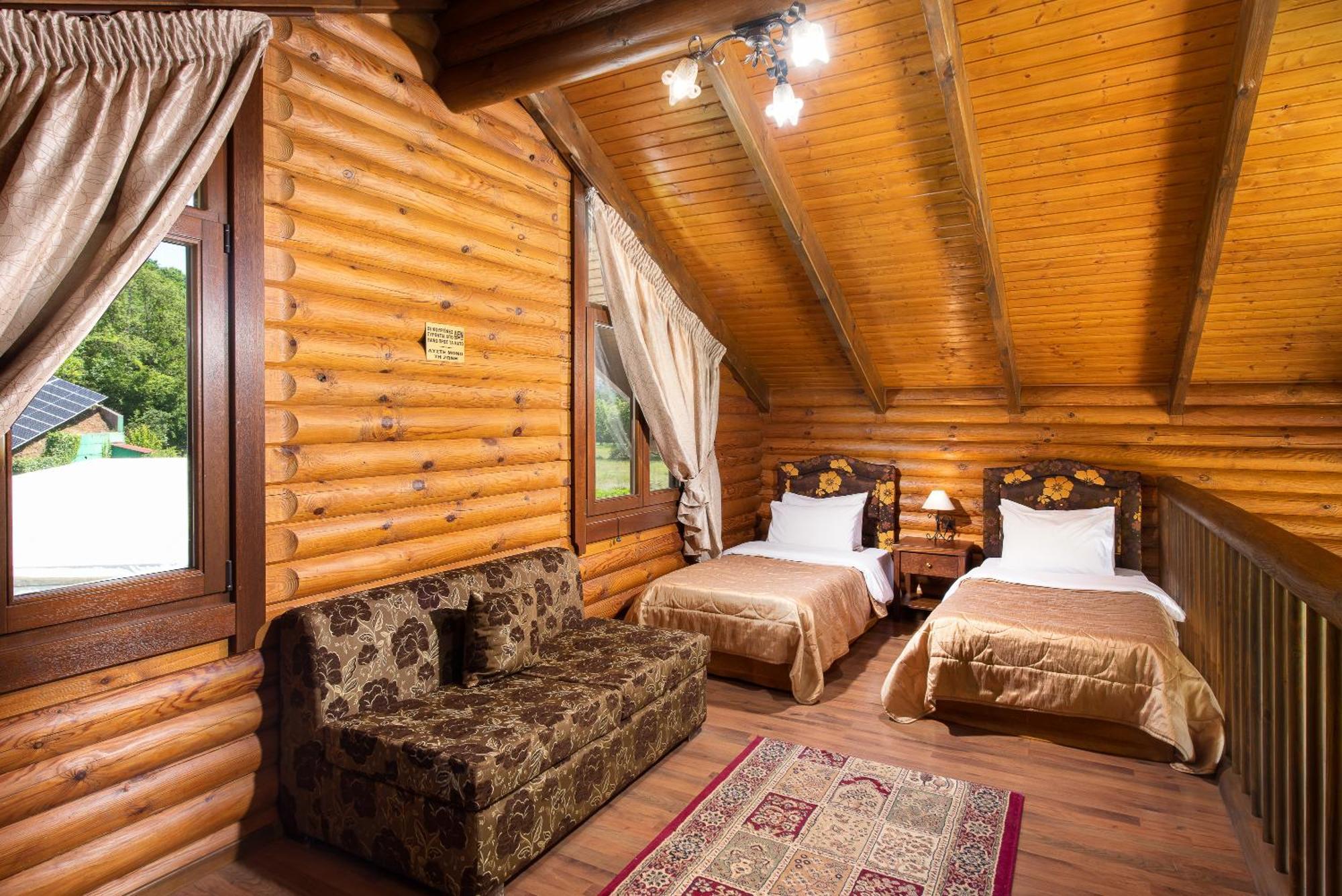Mega Chorio Natura Chalets מראה חיצוני תמונה