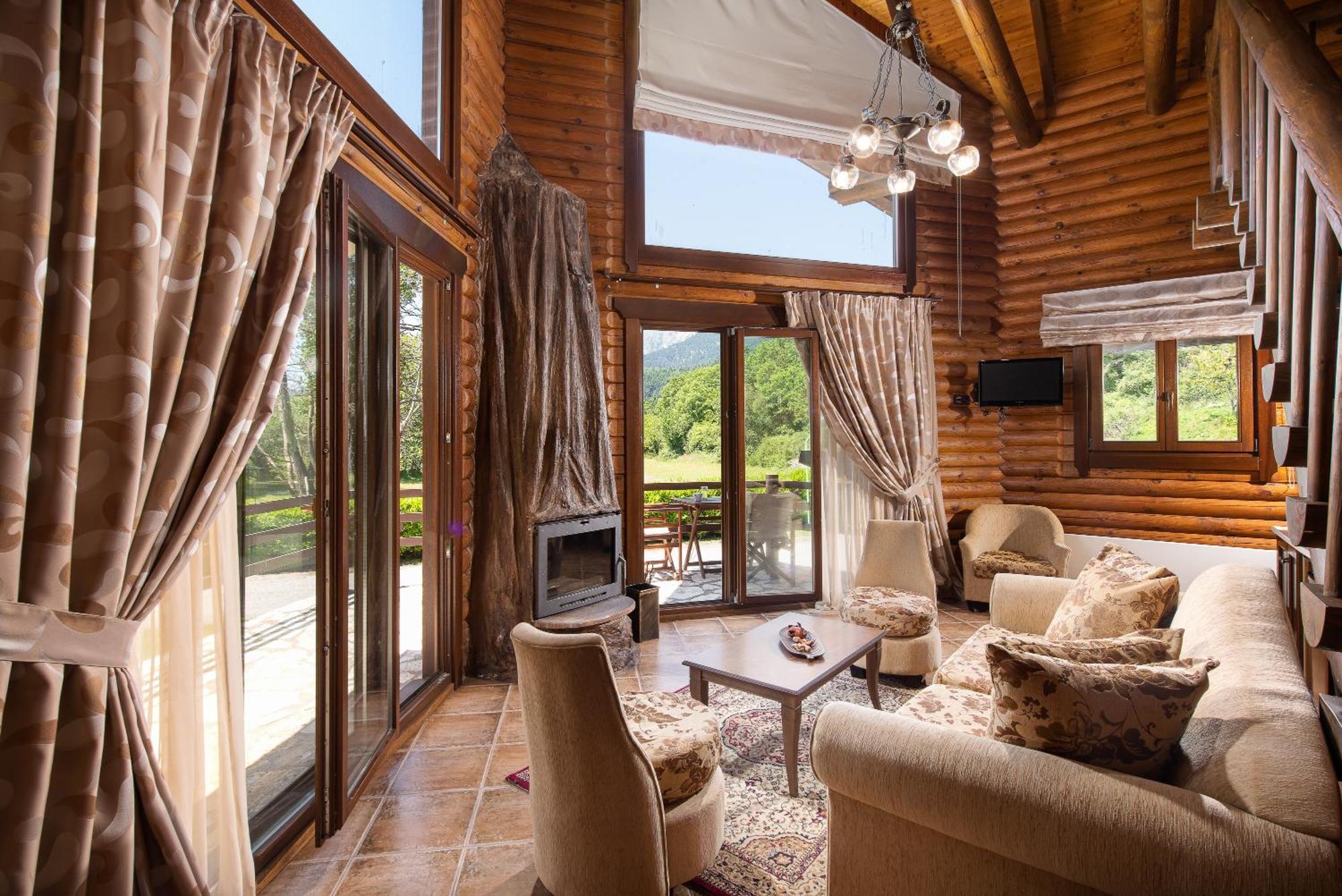 Mega Chorio Natura Chalets מראה חיצוני תמונה