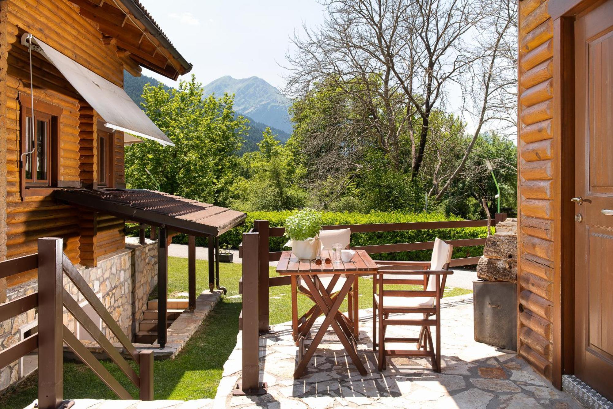 Mega Chorio Natura Chalets מראה חיצוני תמונה