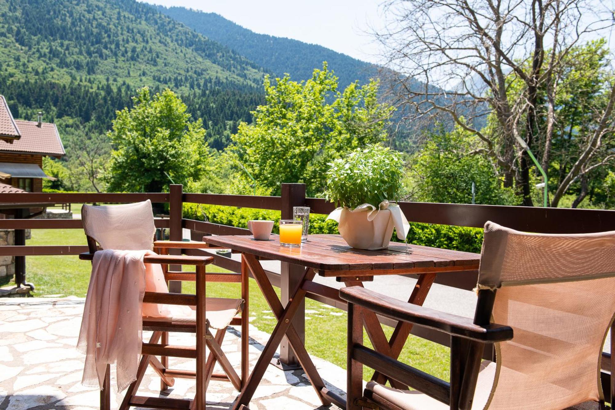 Mega Chorio Natura Chalets מראה חיצוני תמונה
