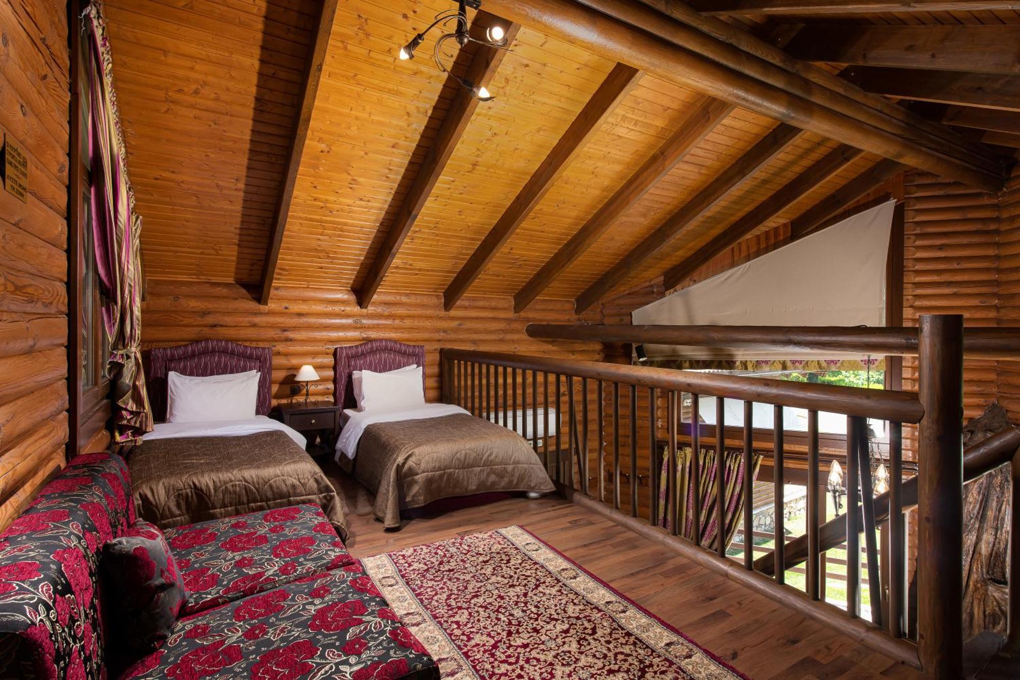 Mega Chorio Natura Chalets מראה חיצוני תמונה
