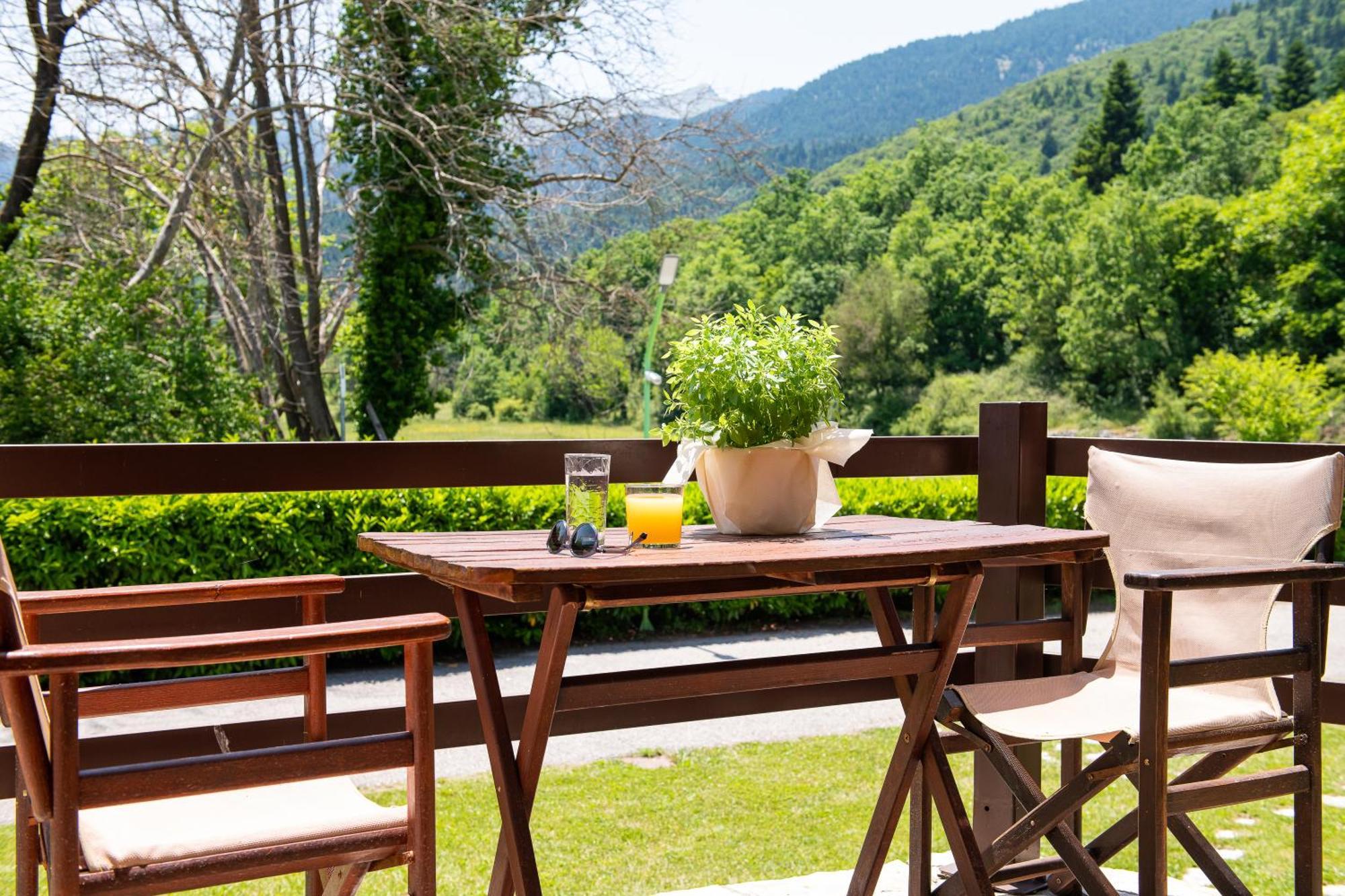 Mega Chorio Natura Chalets מראה חיצוני תמונה