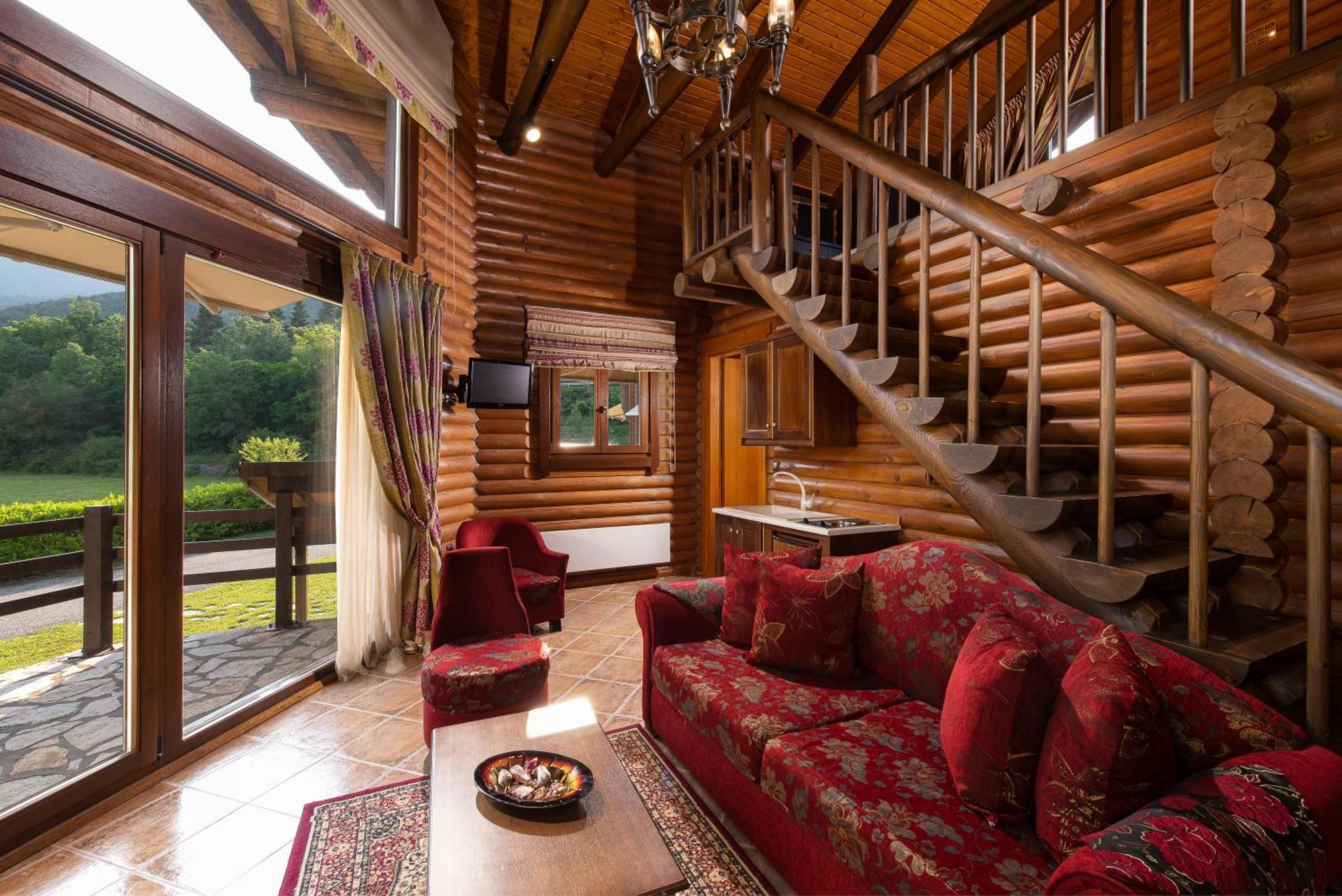 Mega Chorio Natura Chalets מראה חיצוני תמונה