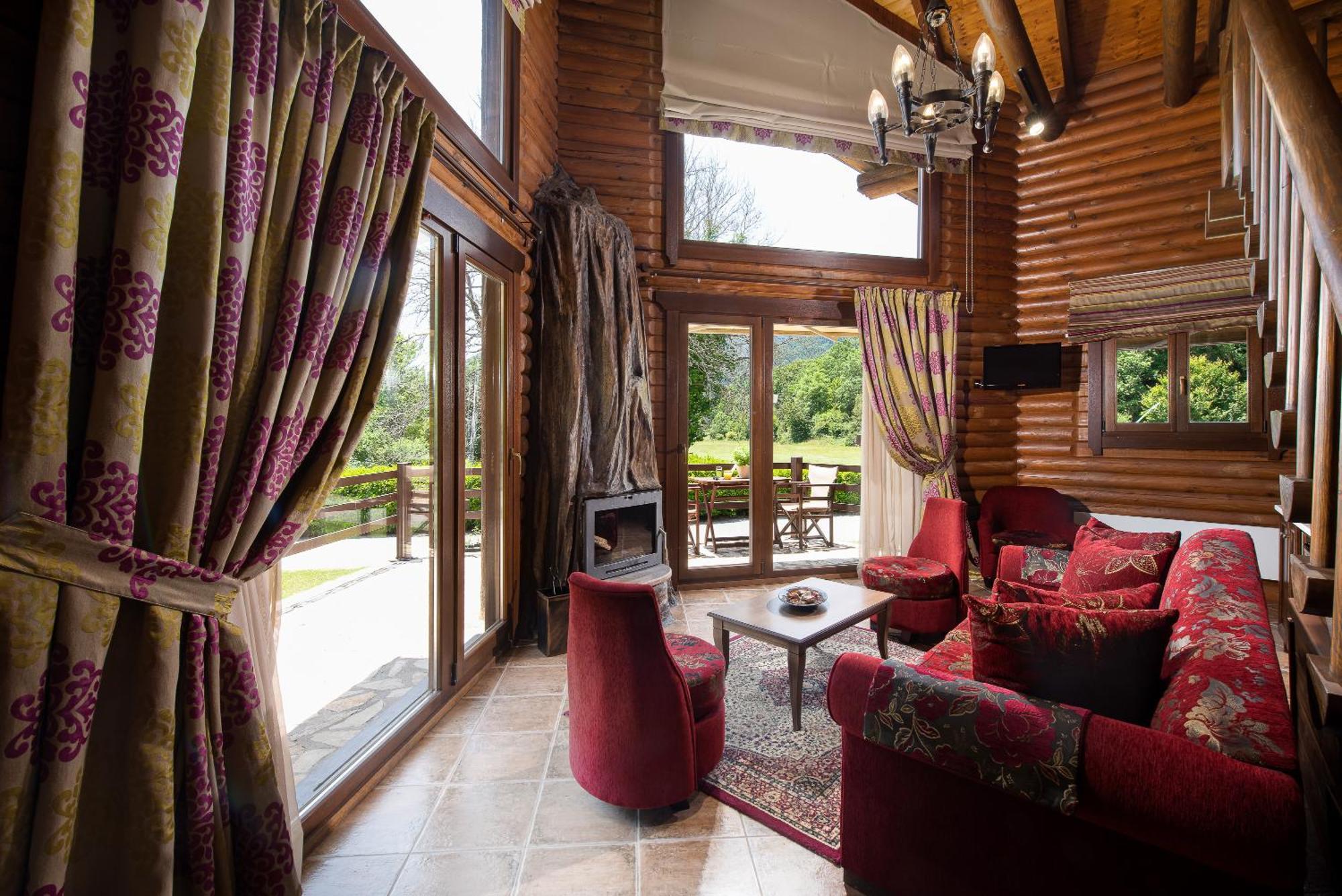 Mega Chorio Natura Chalets מראה חיצוני תמונה