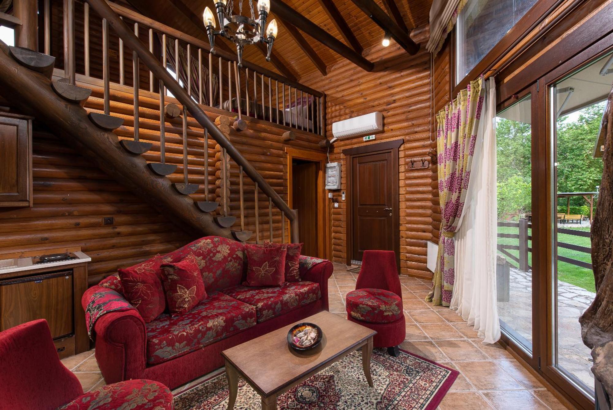 Mega Chorio Natura Chalets מראה חיצוני תמונה