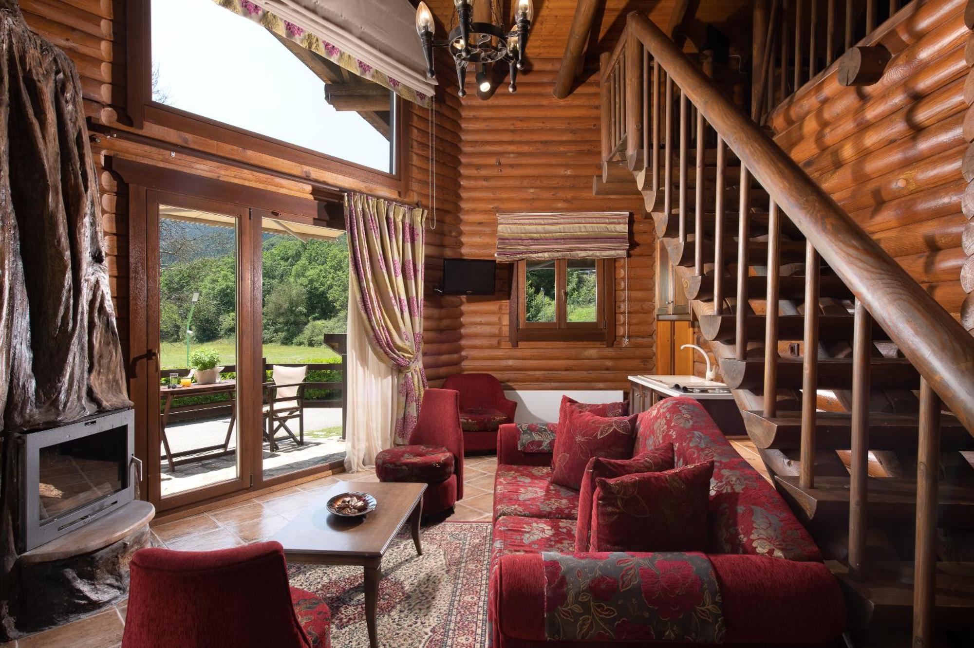 Mega Chorio Natura Chalets מראה חיצוני תמונה