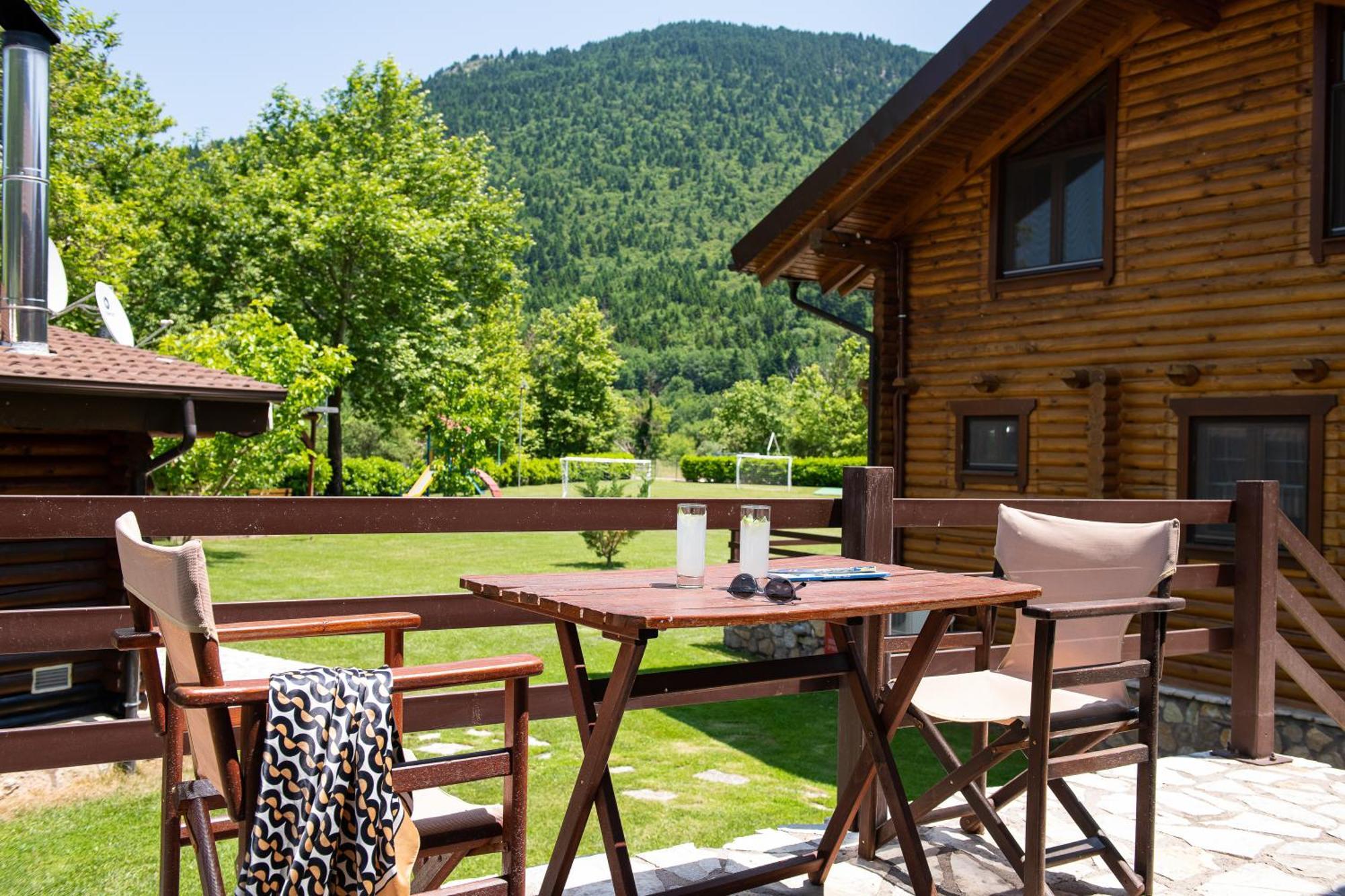 Mega Chorio Natura Chalets מראה חיצוני תמונה