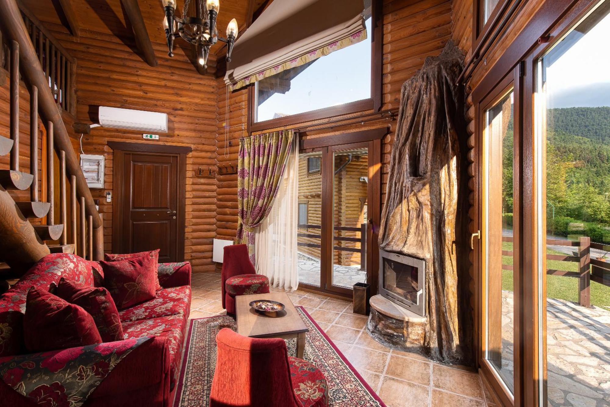 Mega Chorio Natura Chalets מראה חיצוני תמונה